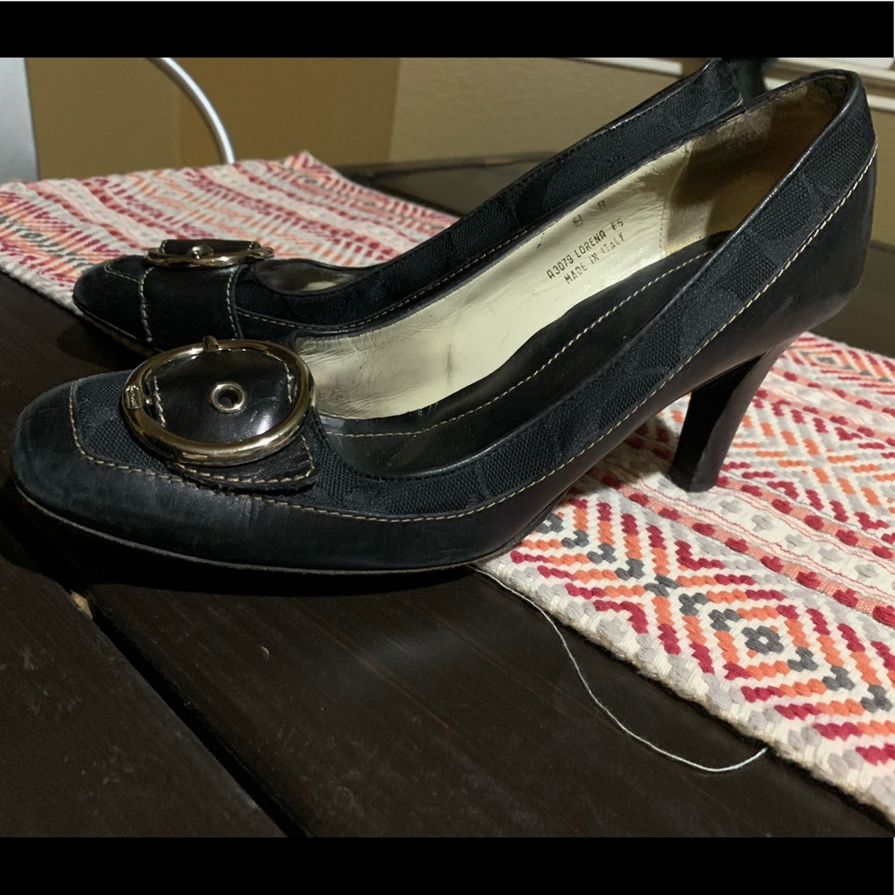 Coach pumps Sz 8